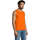 Textiel Heren Mouwloze tops Sols Justin camiseta sin mangas Oranje