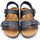 Schoenen Kinderen Sandalen / Open schoenen Pastelle Elroy Blauw