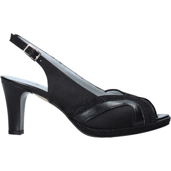 Schoenen Dames Sandalen / Open schoenen Soffice Sogno E20072 Zwart