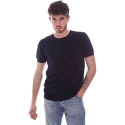 Textiel Heren T-shirts korte mouwen Gaudi 111GU53004 Blauw