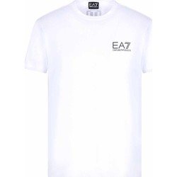 Textiel Heren T-shirts korte mouwen Ea7 Emporio Armani 3KPT06 PJ03Z Wit