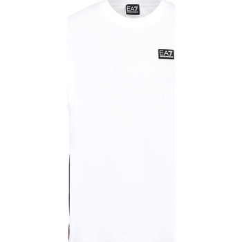 Textiel Heren T-shirts korte mouwen Ea7 Emporio Armani 3KPT13 PJ02Z Wit