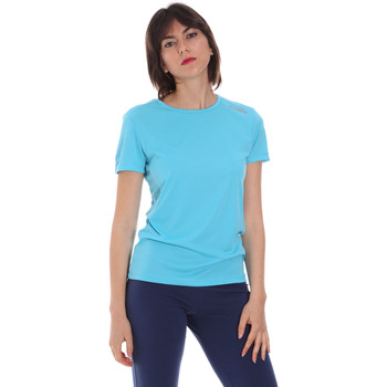 Textiel Dames T-shirts korte mouwen Diadora 102175717 Blauw