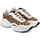 Schoenen Dames Sneakers Ed Hardy Insert runner-wild white/leopard Wit