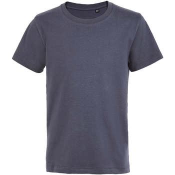 Textiel Kinderen T-shirts korte mouwen Sols Camiseta de niño con cuello redondo Grijs