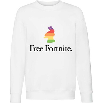 Textiel Meisjes Sweaters / Sweatshirts Fortnite  Wit