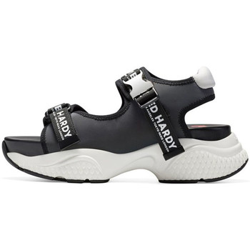 Schoenen Dames Sneakers Ed Hardy Aqua sandal iridescent charcoal Grijs