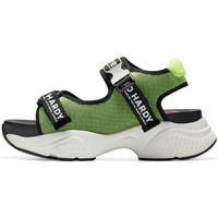 Schoenen Dames Sneakers Ed Hardy Aqua sandal green-black Groen