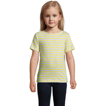 Textiel Kinderen T-shirts korte mouwen Sols Camiseta niño cuello redondo Grijs