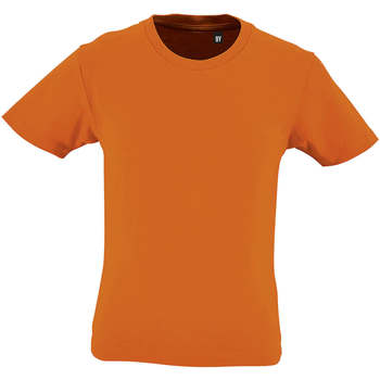 Textiel Kinderen T-shirts korte mouwen Sols CAMISETA DE MANGA CORTA Oranje