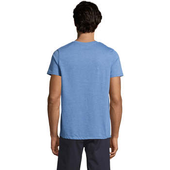 Sols Mixed Men camiseta hombre Blauw
