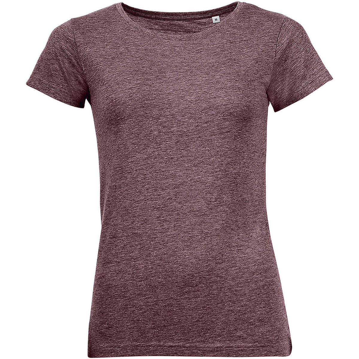 Textiel Dames T-shirts korte mouwen Sols Mixed Women camiseta mujer Bordeau