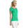 Textiel Dames T-shirts korte mouwen Sols Mixed Women camiseta mujer Groen