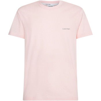 Textiel Heren T-shirts korte mouwen Calvin Klein Jeans K10K103307 Roze