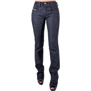Textiel Dames Straight jeans Diesel 12769 Zwart