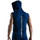 Textiel Heren Trainings jassen Code 22 Mouwloos vest met kap Force Code22 Blauw