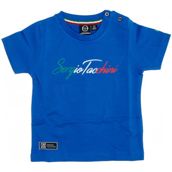 Textiel Kinderen T-shirts korte mouwen Sergio Tacchini  Blauw