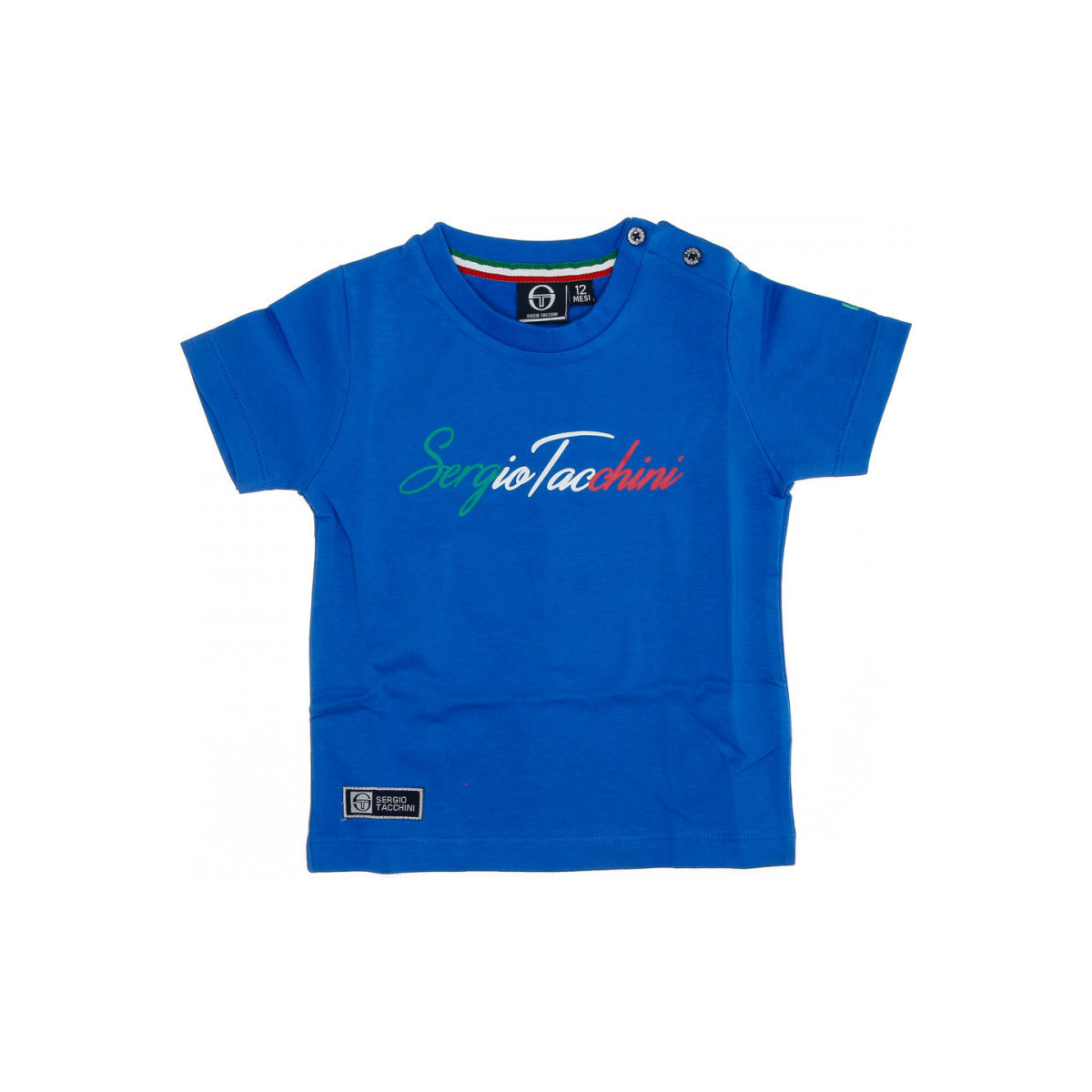 Textiel Jongens T-shirts & Polo’s Sergio Tacchini  Blauw
