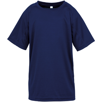 Textiel Jongens T-shirts met lange mouwen Spiro S287J Blauw