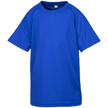 Textiel Jongens T-shirts met lange mouwen Spiro S287J Blauw