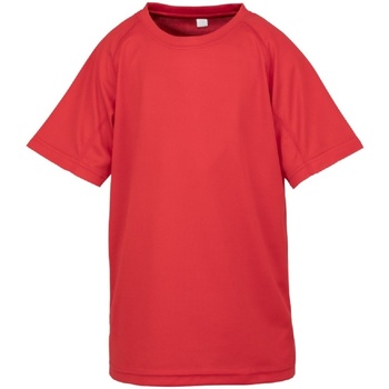Textiel Kinderen T-shirts korte mouwen Spiro S287J Rood