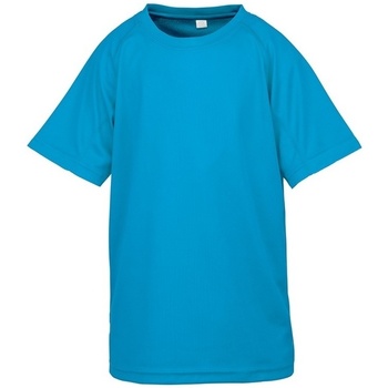 Textiel Kinderen T-shirts korte mouwen Spiro SR287B Blauw