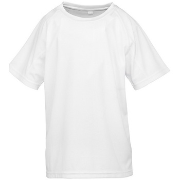 Textiel Kinderen T-shirts korte mouwen Spiro SR287B Wit