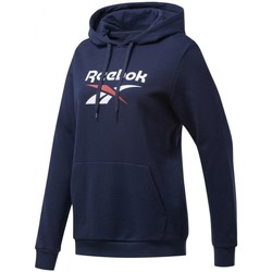 Textiel Dames Sweaters / Sweatshirts Reebok Sport Cl F Big Logo Hoodie Ft Blauw