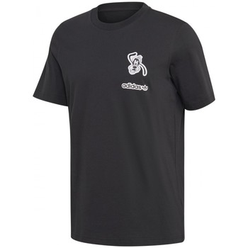Textiel Heren T-shirts & Polo’s adidas Originals Goofy Tee Zwart