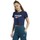 Textiel Dames T-shirts & Polo’s Reebok Sport Cl F Vector Crop Tee Blauw