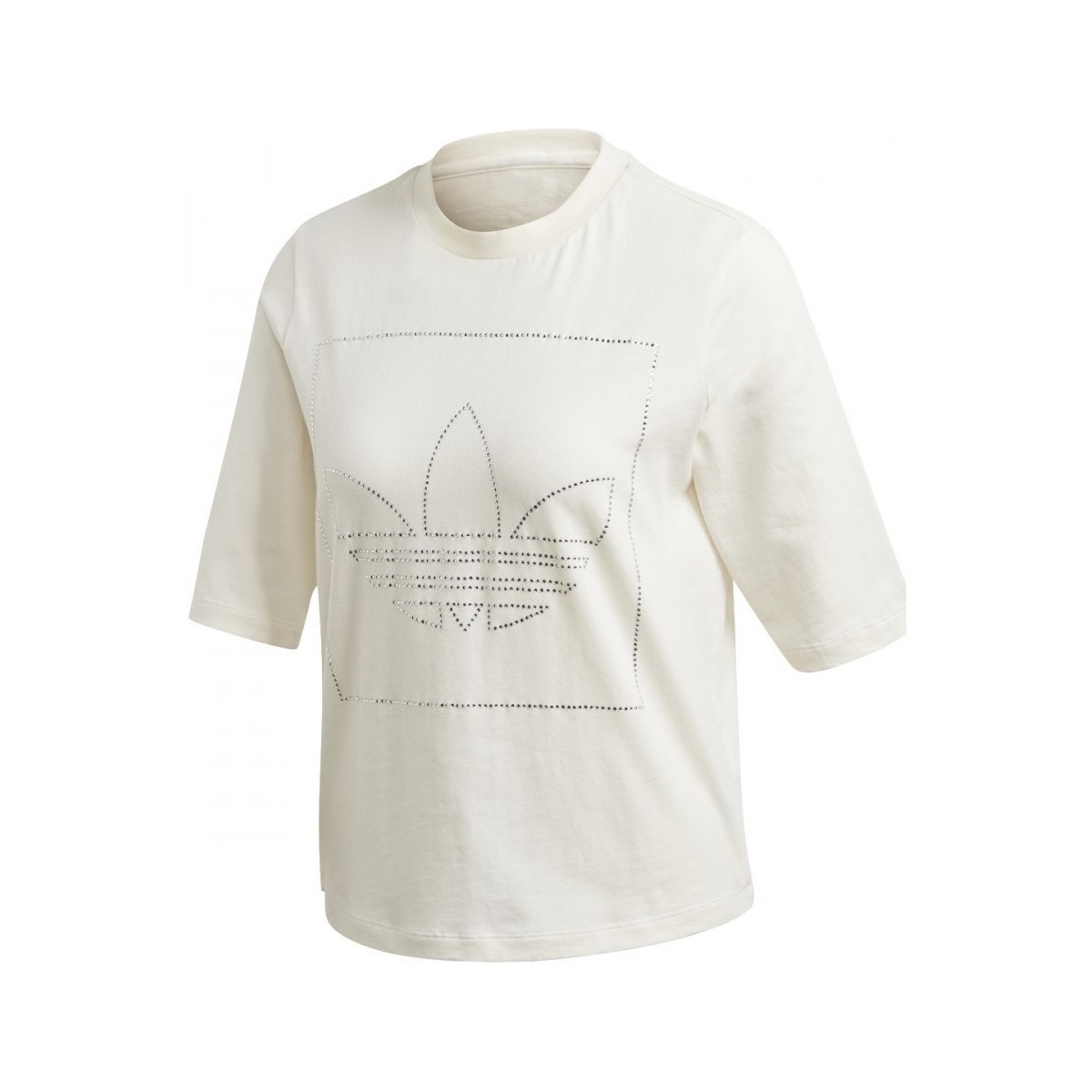 Textiel Dames T-shirts & Polo’s adidas Originals T Shirt Wit