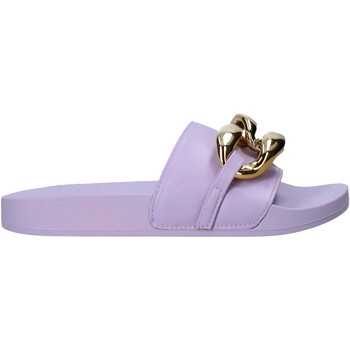 Schoenen Dames Leren slippers Gold&gold A21 FL162 Violet