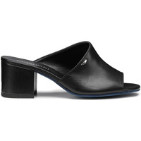 Schoenen Dames Leren slippers Alberto Guardiani AGW003305 Zwart