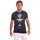 Textiel Heren T-shirts korte mouwen Roberto Cavalli HST65B Blauw