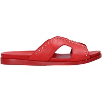 Schoenen Dames Leren slippers Sshady MRT233 Rood