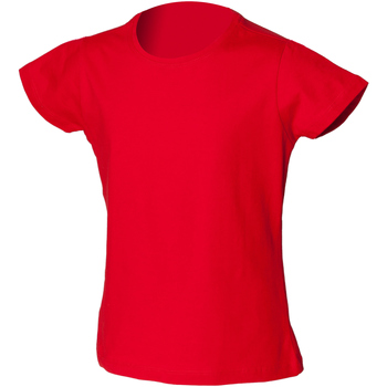 Textiel Kinderen T-shirts met lange mouwen Skinni Fit SM101 Rood