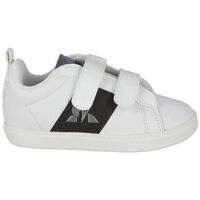 Schoenen Kinderen Sneakers Le Coq Sportif 2120031 OPTICAL WHITE/DARK BROWN Wit