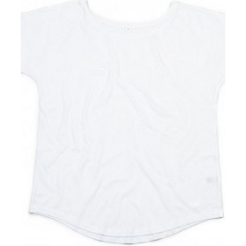 Textiel Dames T-shirts met lange mouwen Mantis M91 Wit