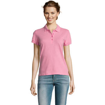 Textiel Dames Polo's korte mouwen Sols PEOPLE POLO MUJER Rosa