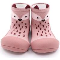 Schoenen Kinderen Sneakers Attipas Endangered Animal Fox - Pink Roze
