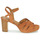 Schoenen Dames Sandalen / Open schoenen JB Martin MINA Fluweel / Camel