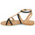 Schoenen Dames Sandalen / Open schoenen JB Martin ALICIA Kalf / Camel / Zwart