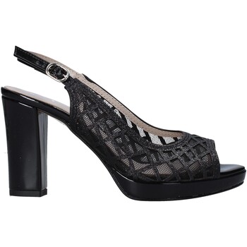 Schoenen Dames Sandalen / Open schoenen Valleverde 45552 Zwart