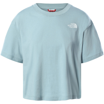 Textiel Dames T-shirts korte mouwen The North Face NF0A4SYC Blauw