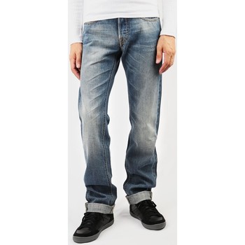 Textiel Heren Straight jeans Lee Blake L708CRCH Blauw