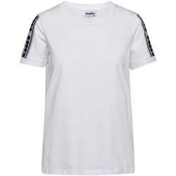 Textiel Dames T-shirts korte mouwen Diadora 502175812 Wit