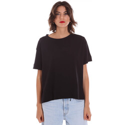Textiel Dames T-shirts korte mouwen Invicta 4451248/D Zwart