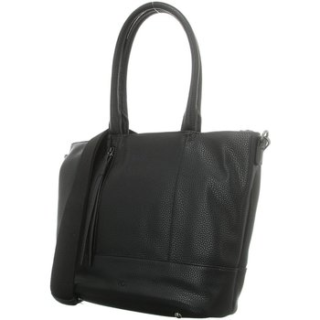 Tassen Dames Handtassen kort hengsel Voi Leather Design  Zwart