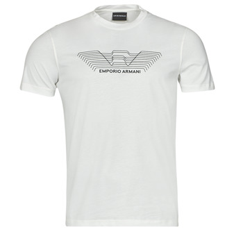 Textiel Heren T-shirts korte mouwen Emporio Armani 3L1TFD Wit