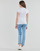 Textiel Dames T-shirts korte mouwen Armani Exchange 3LYTKD Wit